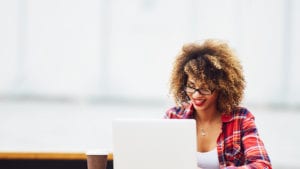 Woman on Laptop