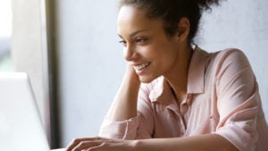 Woman on Laptop